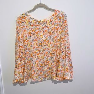 LOFT Outlet Floral Blouse - New!!